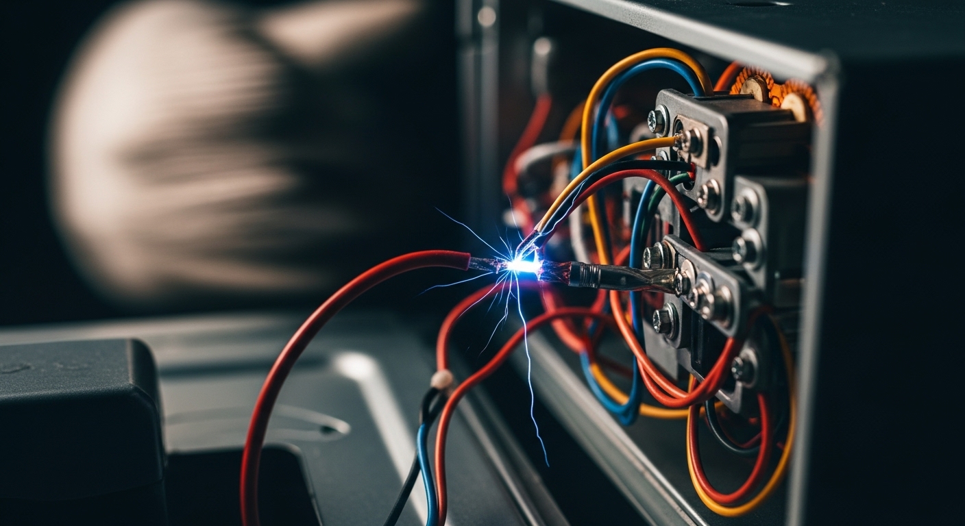 Electrical danger from DIY appliance repair