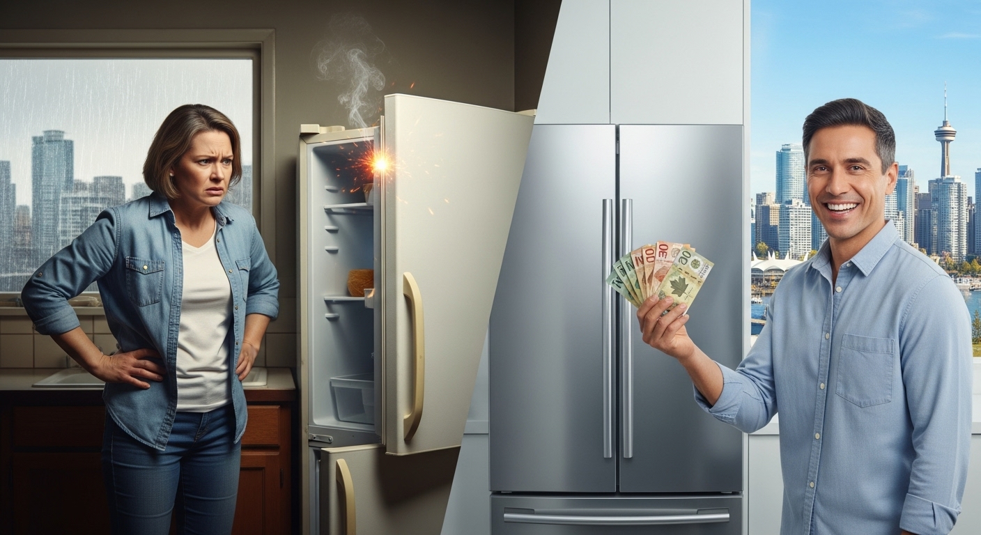 Cash back rewards for upgrading appliances in Vancouver.